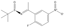 [N(E),S(R)]-N-(1-(2-氟-5-硝基苯)亚乙基)-2-甲基丙烷-2-亚磺酰胺