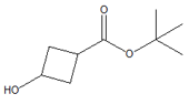 Cyclobutanecarboxylic acid, 3-hydroxy-, t-butyl ester 