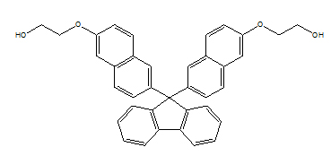 Ethanol,2,2’-[9H-fluoren-9-ylidenebis(6,2-naphthalenediyloxy)]bis