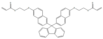9,9-双[2-(2-丙烯酰基氧基乙氧基) 萘-6-基] 芴