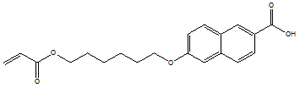2-Naphthalenecarboxylic acid, 6-[[6-[(1-oxo-2-propen-1-yl)oxy]hexyl]oxy]-