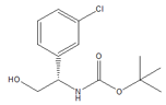 Carbamic acid, N-[(1S)-1-(3-chlorophenyl)-2-hydroxyethyl]-, 1,1-dimethylethyl ester
