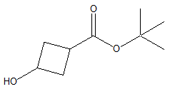 Cyclobutanecarboxylic acid, 3-hydroxy-, t-butyl ester 