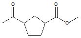 Methyl 3-acetylcyclopentanecarboxylate