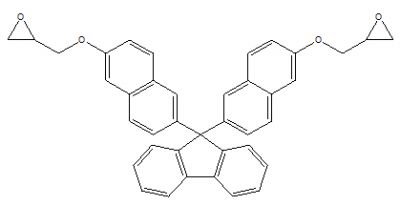 Oxirane,2,2’-[9H-fluorene-9-ylidenebis(6,2-naphthalenediyloxymethylene)]bis-