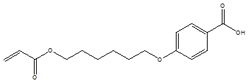 Benzoic acid, 4-[[6-[(1-oxo-2-propen-1-yl)oxy]hexyl]oxy]-