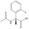  (R)-2-乙酰氨基-2-(2-氟苯基)丙酸